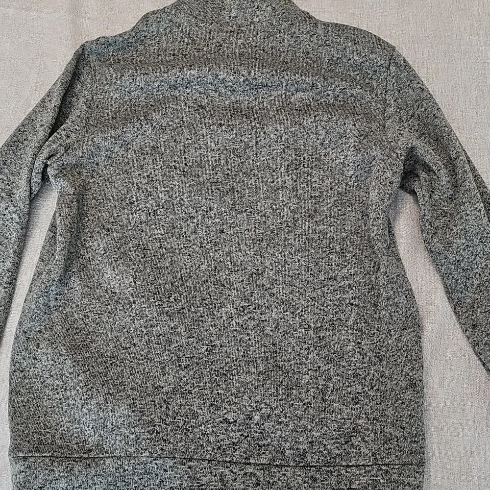 Eddie Bauer Charcoal Button-Up Cardigan